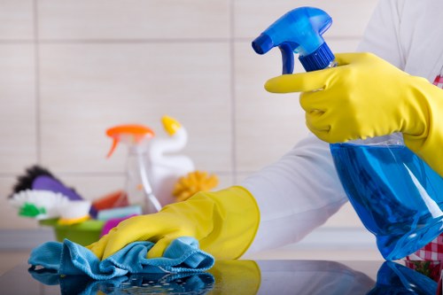Professional curtain cleaning in a Clerkenwell home interior