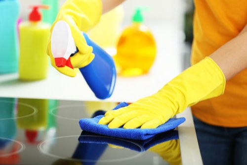 Safety-focused carpet cleaning with chemical and equipment checks