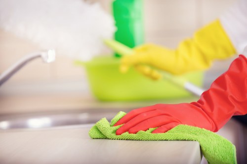 Risk assessment and safety checks before carpet cleaning in a Clerkenwell property
